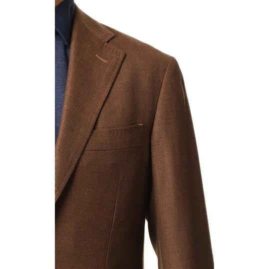 洋服の青山】春夏用 ブラウン系 【プレミアム】【イタリア製生地使用 