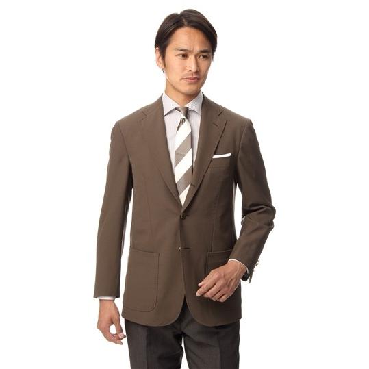 海外正規品 春夏用 ブラウン系 Japan Fabric スタイリッシュジャケット Hilton 洋服の青山plus 通販 Paypayモール 絶対一番安い Lewisfamilyinsurance Com