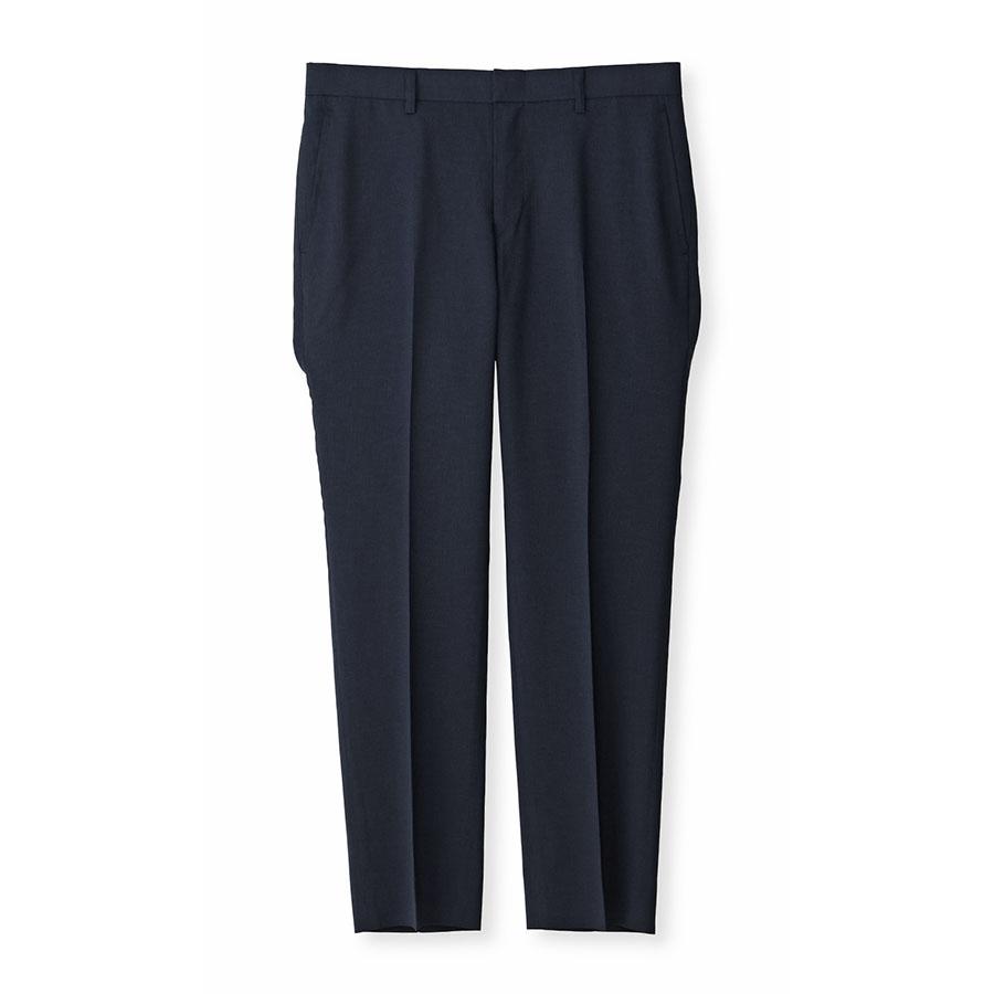 AOYAMA 【洋服の青山】裾上げ済み スラックス メンズ スリム 春夏