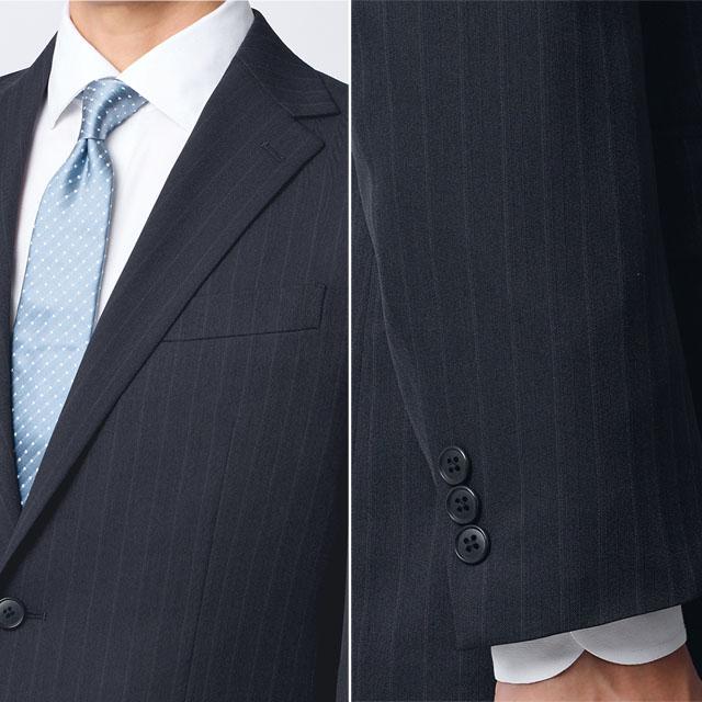 AOYAMA 【洋服の青山】スーツ メンズ スリム 春夏 秋冬 ネイビー 紺