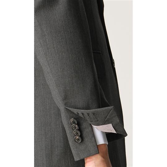 AOYAMA 【洋服の青山】背広 秋冬用 グレー系 プレミアムスタンダード