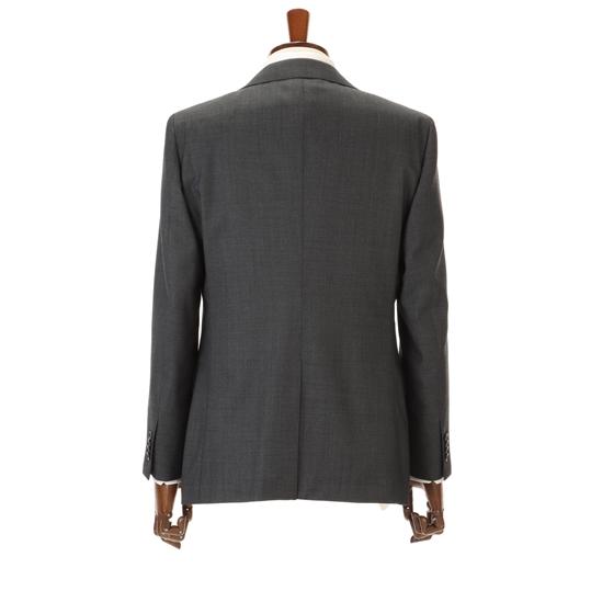 【洋服の青山】秋冬用 グレー系 プレミアムスタイリッシュスーツ【スリーピース】【Super100’s】 HILTONの画像