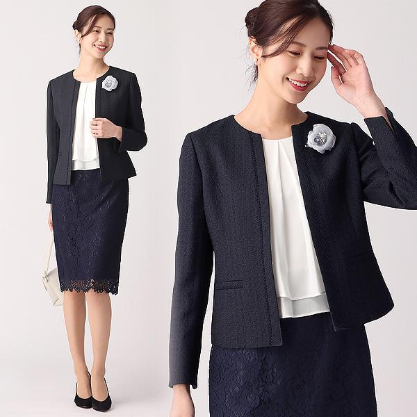 AOYAMA 【洋服の青山】ママスーツ セレモニースーツ ブラウス AOYAMA 【洋服の青山】ママスーツ セレモニースーツ ブラウス