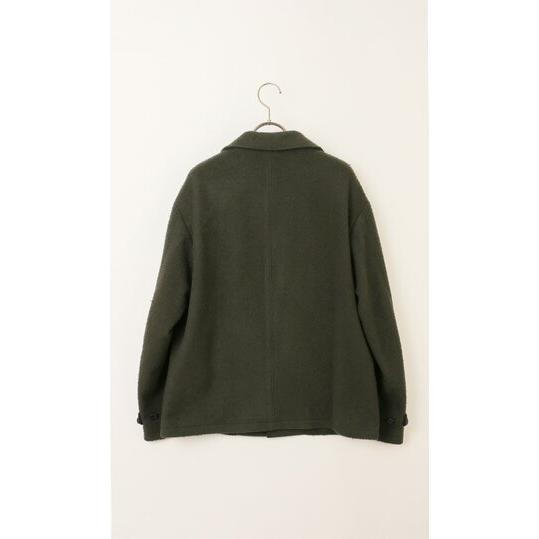 MADISONBLUE カバーオール オリーブグリーン AOYAMA 【洋服の青山】カバーオール ショート丈 メンズ 秋冬 グリーン