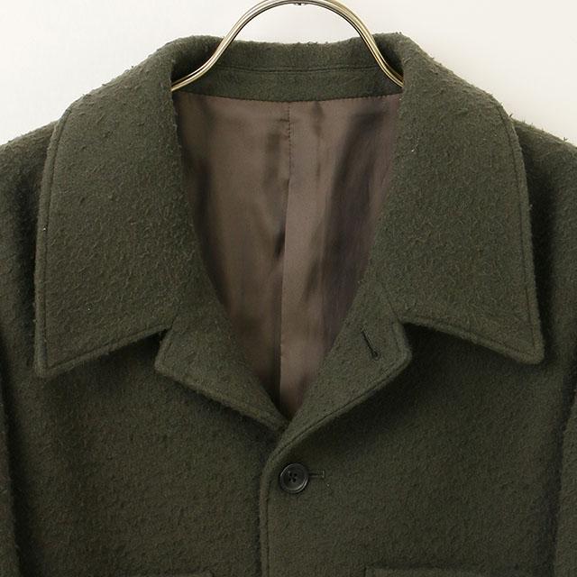 AOYAMA 【洋服の青山】カバーオール ショート丈 メンズ 秋冬 グリーン