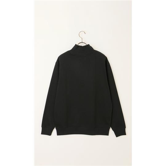 AOYAMA 【洋服の青山】ハイネック スウェット メンズ ブラック 黒色 春