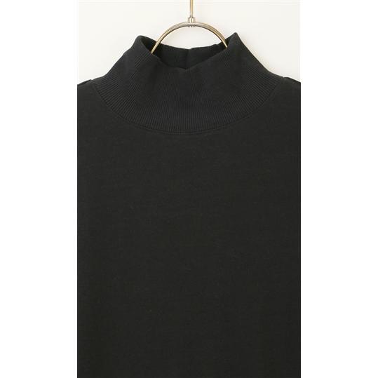 AOYAMA 【洋服の青山】ハイネック スウェット メンズ ブラック 黒色 春