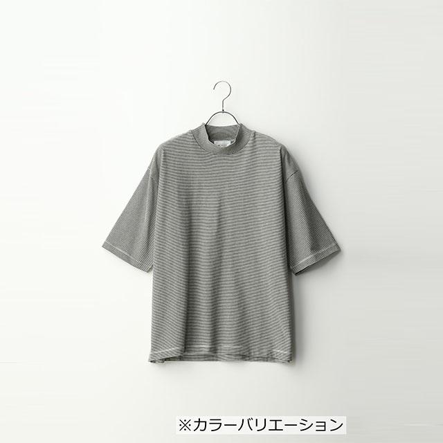 AOYAMA 【洋服の青山】モックネック Tシャツ メンズ 半袖 春夏用