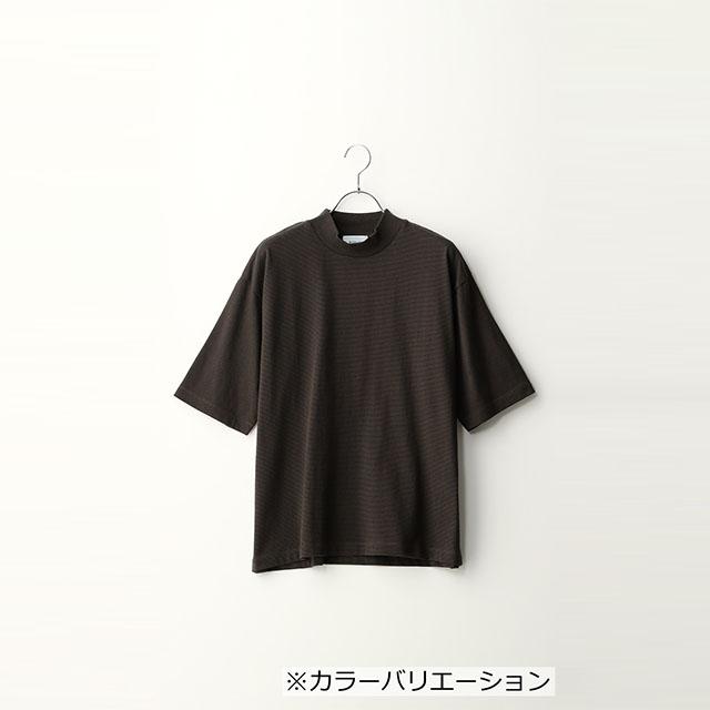 AOYAMA 【洋服の青山】モックネック Tシャツ メンズ 半袖 春夏