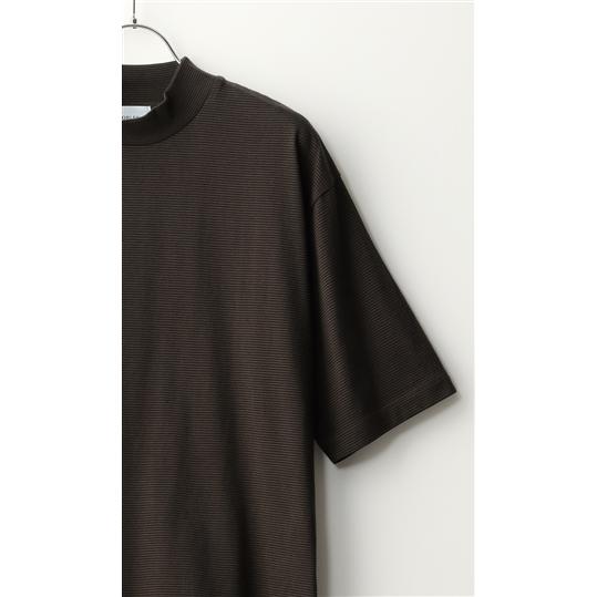 【未使用】ブリーフィング モックネック ハイネック Tシャツ 半袖 ブラウン 茶 楽天市場】コットンtシャツ 半袖 五分袖 モックネック レディース 送料