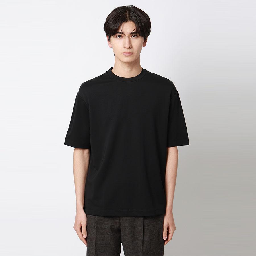 AOYAMA 【洋服の青山】Tシャツ ポンチ クルーネック 半袖 メンズ 春夏