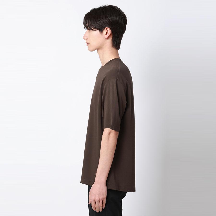AOYAMA 【洋服の青山】Tシャツ ポンチ クルーネック 半袖 メンズ 春夏