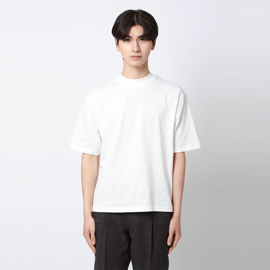AOYAMA 【洋服の青山】Tシャツ モックネック 半袖 メンズ 春夏