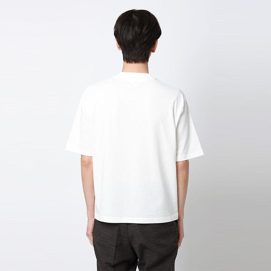 AOYAMA 【洋服の青山】Tシャツ モックネック 半袖 メンズ 春夏