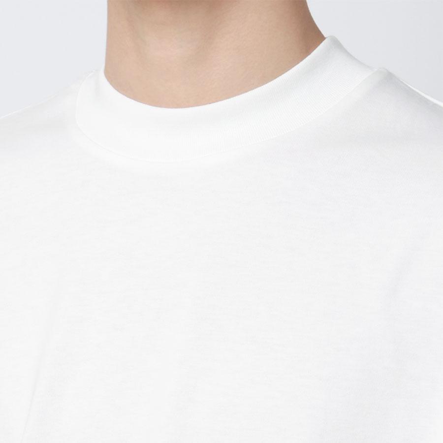 AOYAMA 【洋服の青山】Tシャツ モックネック 半袖 メンズ 春夏