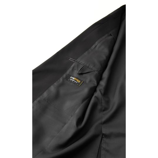 AOYAMA 【洋服の青山】ジャケット メンズ 秋冬用 ブラック 黒 無地 2