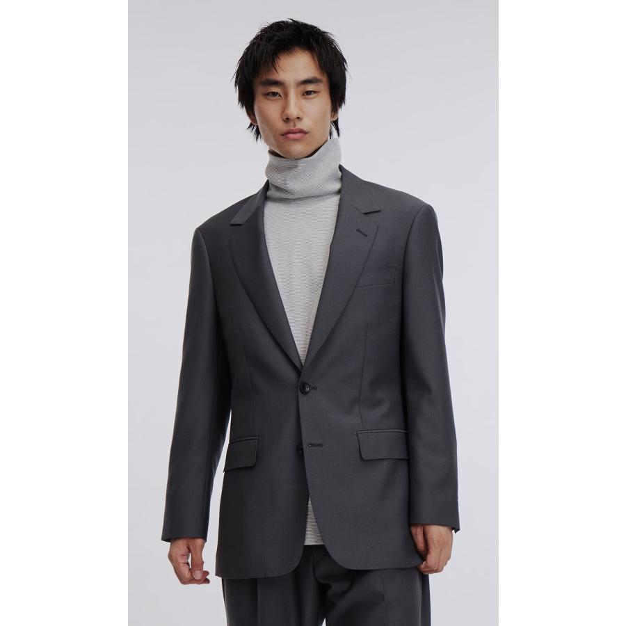 AOYAMA 【洋服の青山】2ボタン ウール混 ジャケット メンズ 秋冬