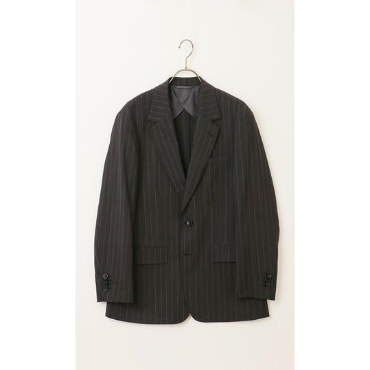 AOYAMA 【洋服の青山】ジャケット メンズ 春夏 ブラウン ストライプ