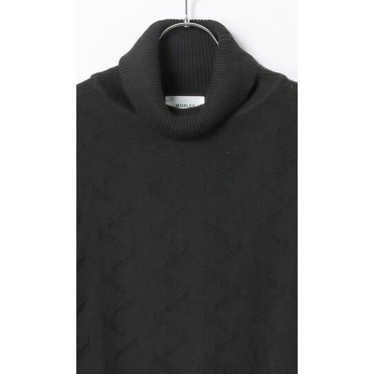 AOYAMA 【洋服の青山】タートルネックニット メンズ 秋冬 ブラック 黒