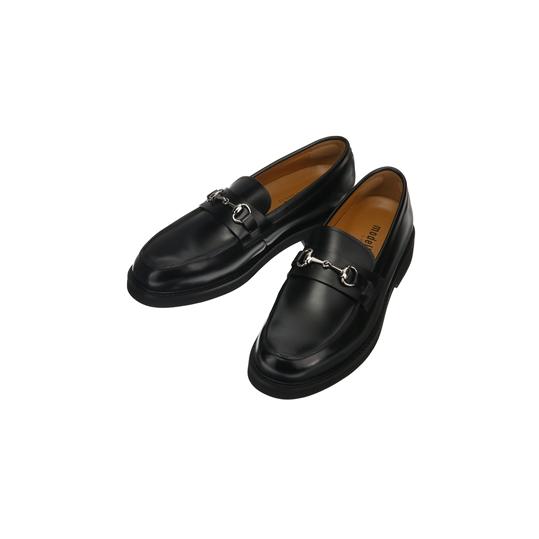 AOYAMA 【洋服の青山】ブラック系 ビットローファー【modello】 MORLES