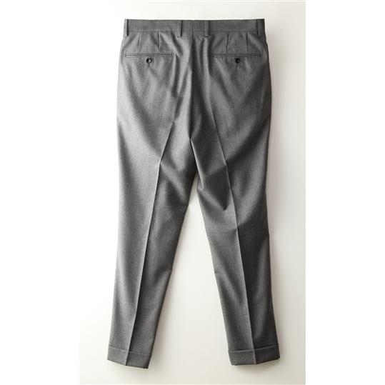 AOYAMA 【洋服の青山】テーパードパンツ メンズ グレー 秋冬
