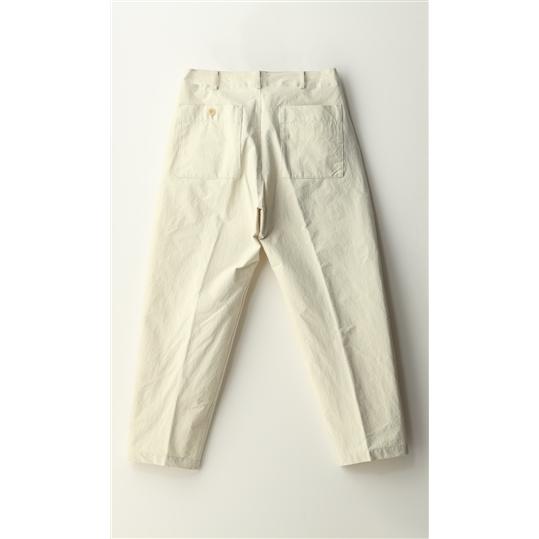 AOYAMA 【洋服の青山】ベイカーパンツ メンズ 春 夏 無地 白 ホワイト