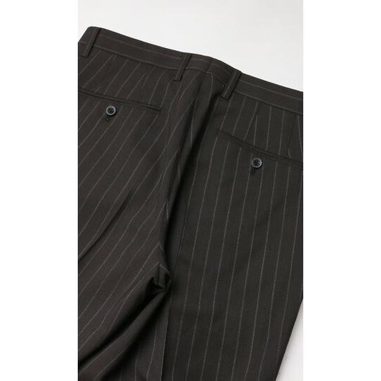 AOYAMA 【洋服の青山】テーパードパンツ メンズ 春夏 ブラウン