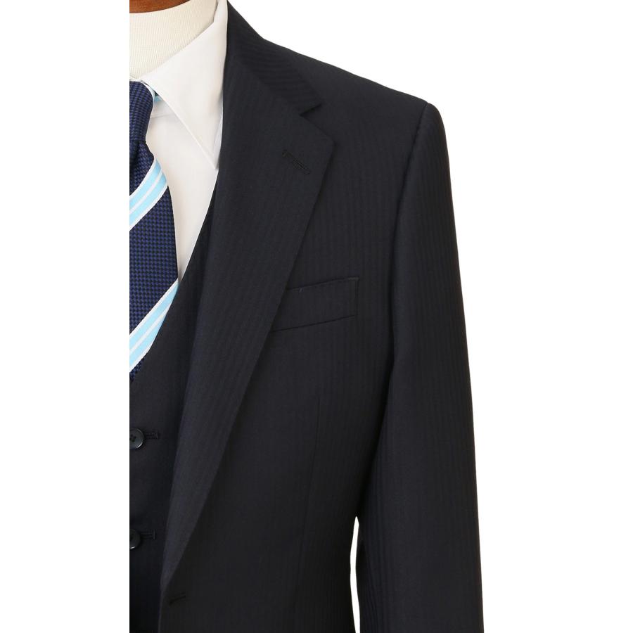 AOYAMA 【洋服の青山】 スリーピース スーツ メンズ ベスト付き 3