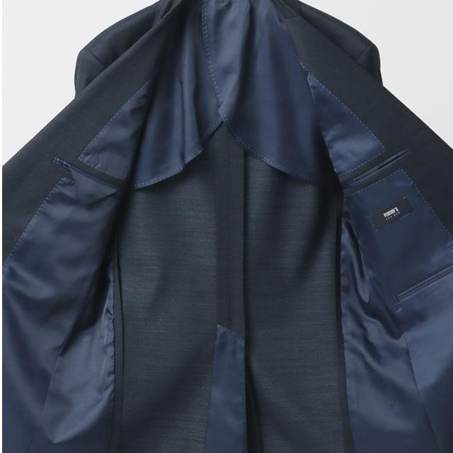 AOYAMA 【洋服の青山】3ピース スーツ メンズ スリム 秋冬 ネイビー 紺