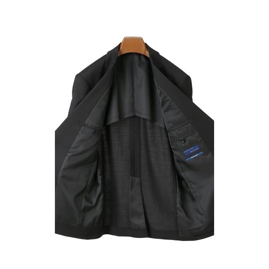 【洋服の青山】メンズ ストレッチ 安い 20代 30代 40代 50代 ビジネス おしゃれ 秋冬用 ブラック系 スタイリッシュスーツ MODA RITORNO|洋服の青山PLUS|02