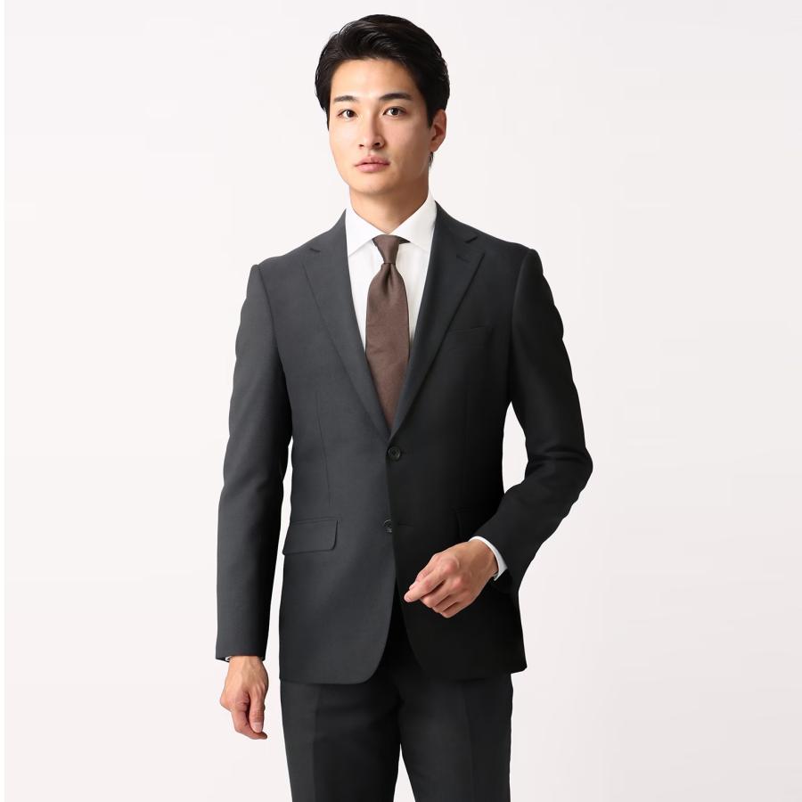 AOYAMA 【洋服の青山】秋冬 ブラック系 スタイリッシュスーツ