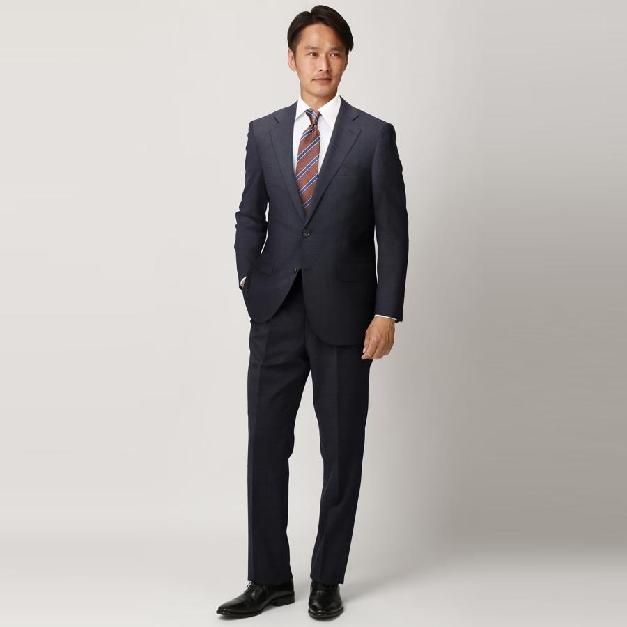 ③ 新品 REGAL メンズ ビジネス ウォッシャブル スーツ 洋服の青山 AOYAMA 【洋服の青山】メンズスーツ 春夏 ネイビー系