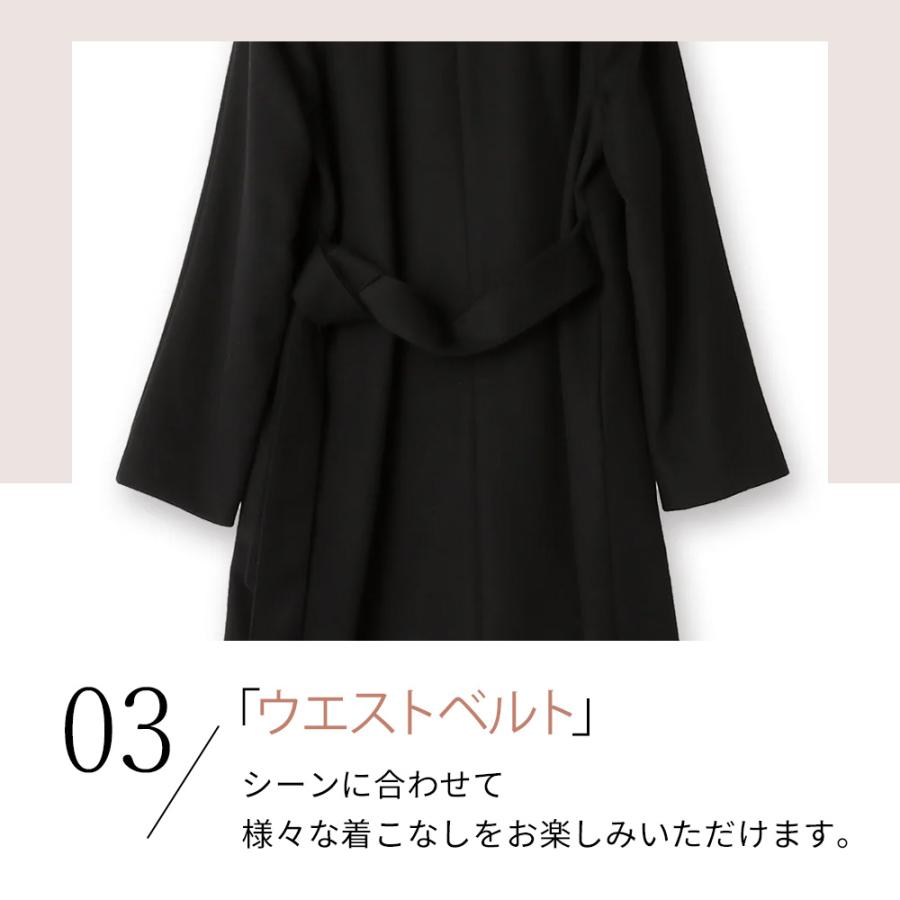 AOYAMA 【洋服の青山】ステンカラーコート レディース 7-17号 AOYAMA 【洋服の青山】ステンカラーコート レディース 7-17号