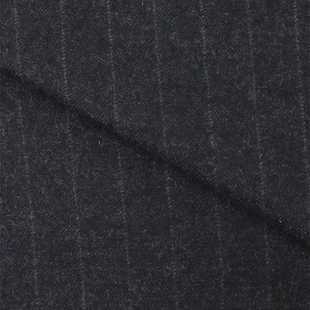 【洋服の青山】ウール100% プレミアム スーツ メンズ ゆったり 秋冬 グレー 灰色 ストライプ 大きいサイズ C.D.K SUPER TEX 2ボタン シングル 総裏 サイドベンツの画像