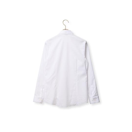 AOYAMA 【洋服の青山】アイロン不要 綿100％ ブラウス レディース