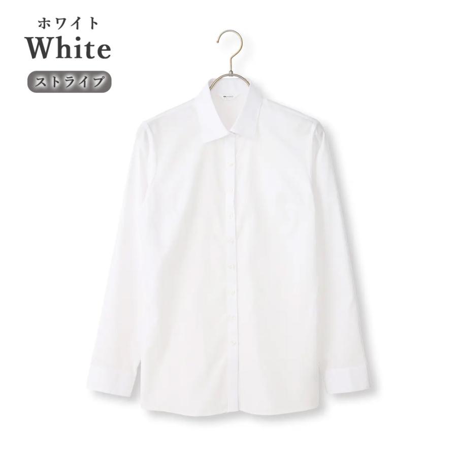 AOYAMA 【洋服の青山】アイロン不要 綿100％ ブラウス 春夏秋冬