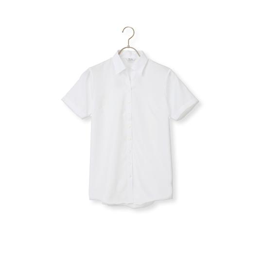 AOYAMA 【洋服の青山】アイロン不要 綿100％ ブラウス 春夏 夏