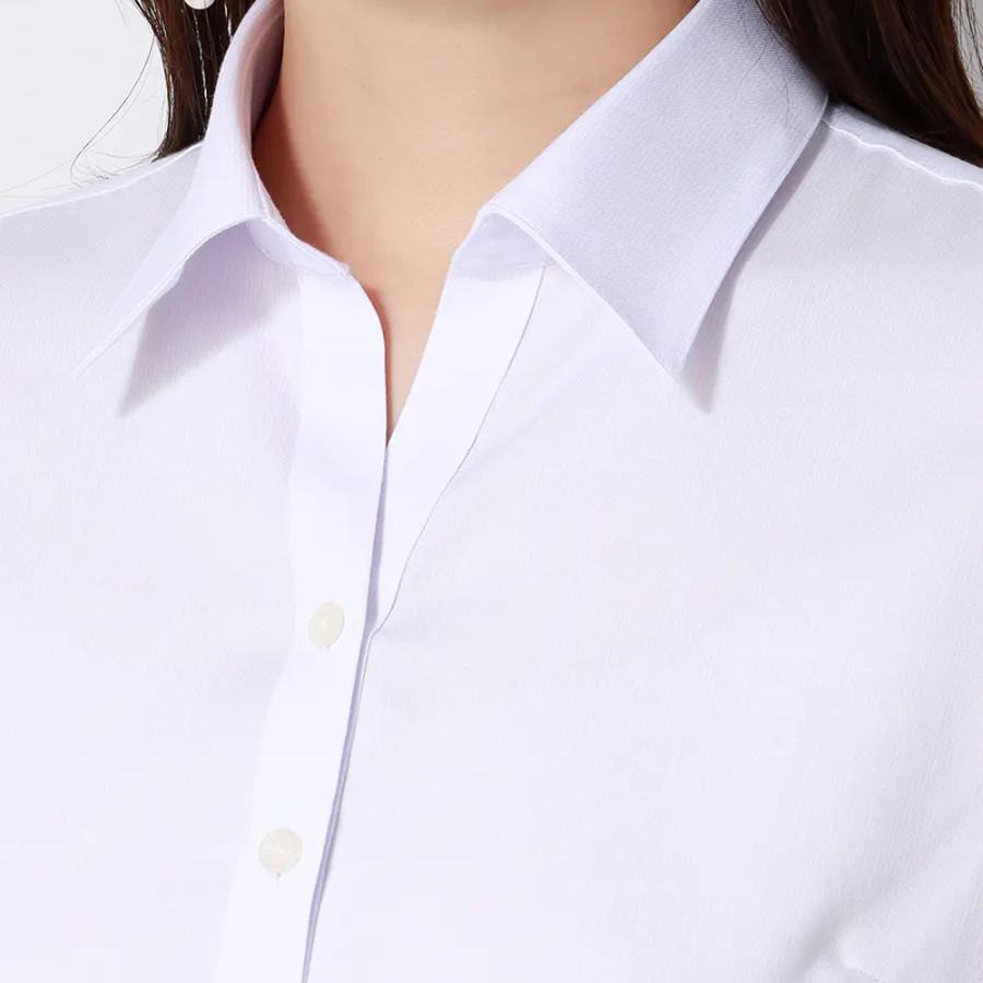 AOYAMA 【洋服の青山】アイロン不要 ブラウス レディース 夏用 半袖 