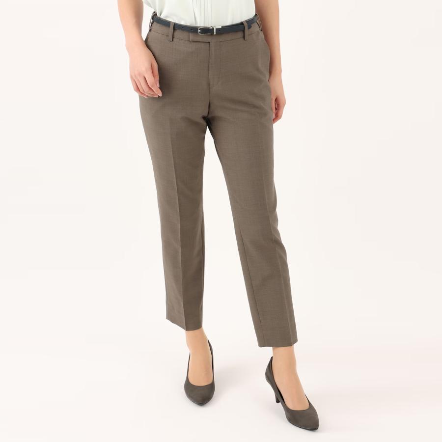 AOYAMA 【洋服の青山】オールシーズン ブラウン系 テーパード AOYAMA 【洋服の青山】オールシーズン ブラウン系 テーパード