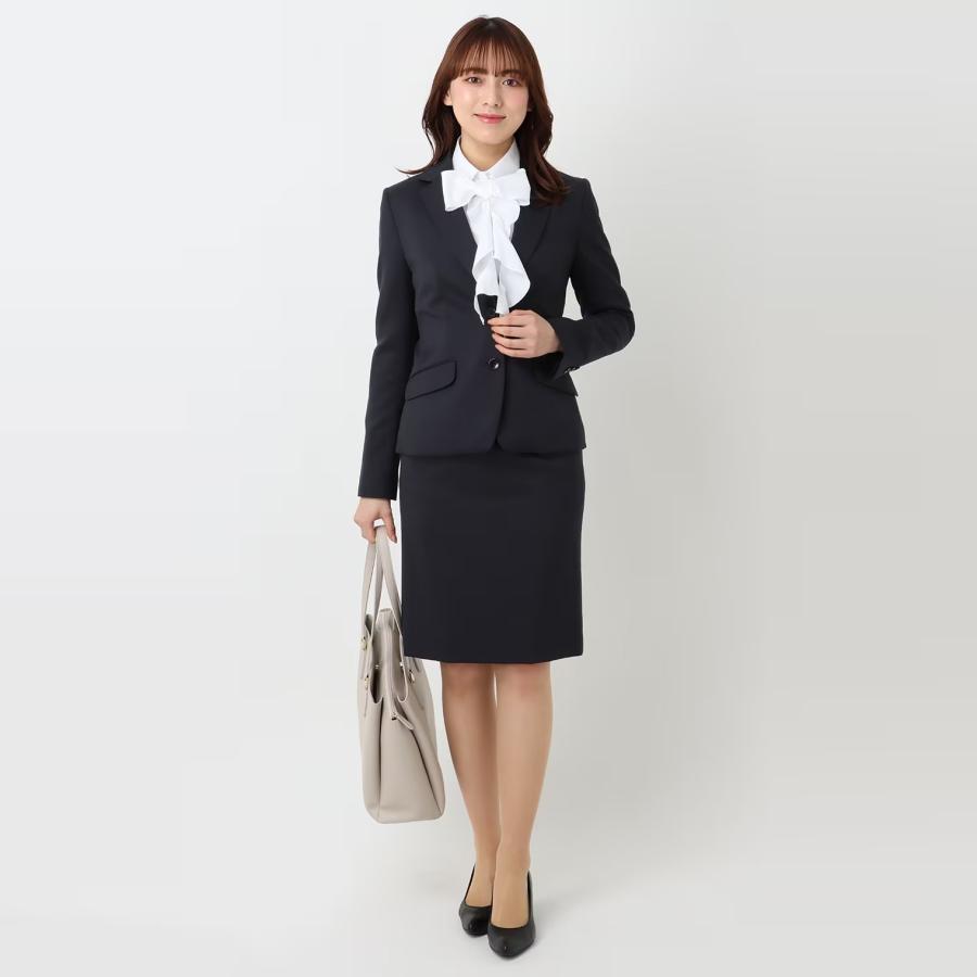 AOYAMA 【洋服の青山】ブラウス レディース 2WAY ボウタイブラウス