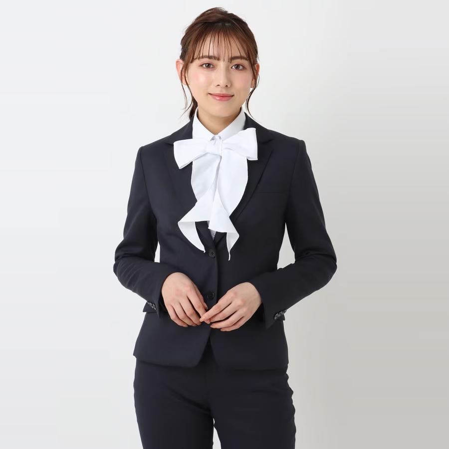 【美品】セオリーリュクス2way ボウタイ ブラウス シャツ　洗える 美品】セオリーリュクス2way ボウタイ ブラウス シャツ 洗える