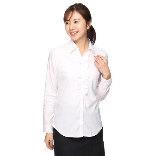 AOYAMA 【洋服の青山】ブラウス レディース ピンク スキッパー