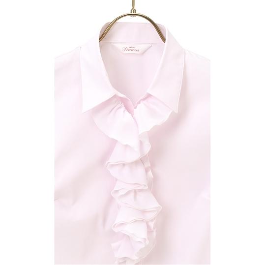 AOYAMA 【洋服の青山】アイロン簡単 レディース ブラウス デザイン