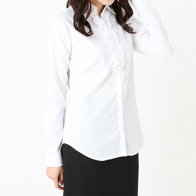 AOYAMA 【洋服の青山】形態安定 ストレッチ 透け軽減 レディース