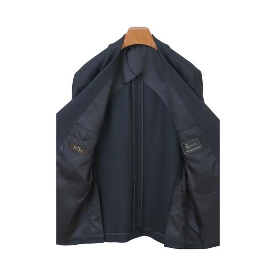 【洋服の青山】秋冬 ネイビー プレミアムスタンダードスーツ【Contemporary line】メンズ スーツ 紺 ビジネススーツ ビジネス オフィス フォーマル ウール100％の画像