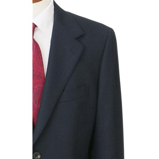 【洋服の青山】秋冬 ネイビー プレミアムスタンダードスーツ【Contemporary line】メンズ スーツ 紺 ビジネススーツ ビジネス オフィス フォーマル ウール100％の画像
