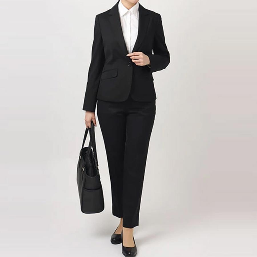 AOYAMA 【洋服の青山】セットアップ可 テーパードパンツ レディース 春