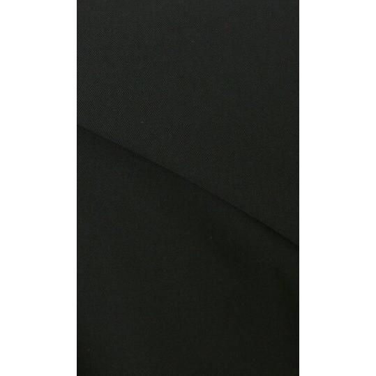 【洋服の青山】スリーシーズン ブラック系 シングルスタイリッシュフォーマル【YA/A/AB/BE体】【スリーピース】【濃染加工】 【ジャケット】 2ボタン 背抜きの画像