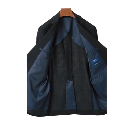 AOYAMA 【洋服の青山】オールシーズン ネイビー系 スタイリッシュ