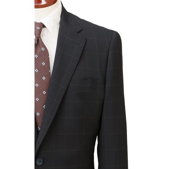AOYAMA 【洋服の青山】春夏 ネイビー系 スタイリッシュスーツ